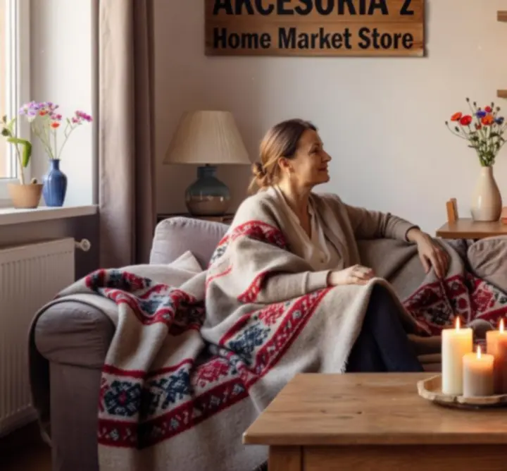 Różne wnętrza z aranżacjami akcesoriów Home Market Store w domach klientów