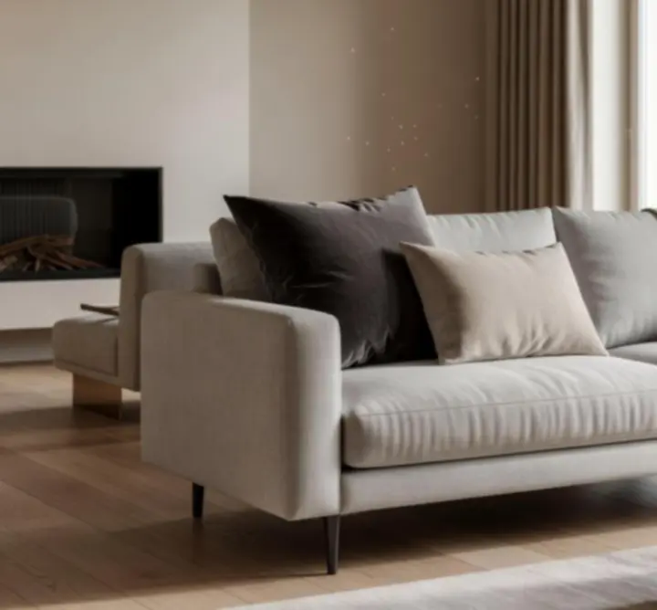 Realna aranżacja wnętrza z tekstyliami od klientów Home Market Store